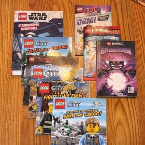 LEGO Books - Set of 9